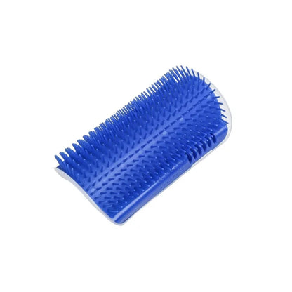 Ultimate Cat Grooming & Massage Combo: Catnip-Infused Wall Brush and Self-Groomer for Happy, Hair-Free Cats